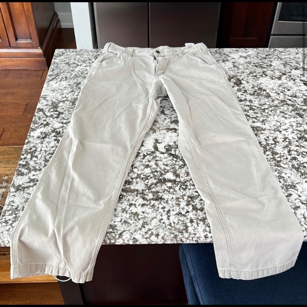 Khaki Carhartt Cargo Pants